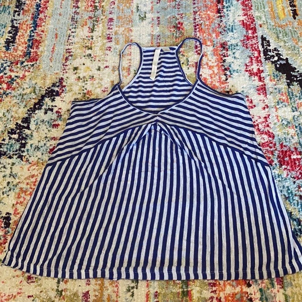 LC Lauren Conrad striped tank top